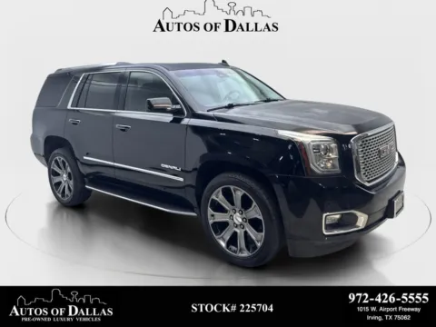 Black 2017 GMC Yukon Denali for sale in Irving, TX