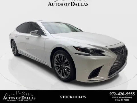 White 2020 Lexus LS 500 Base for sale in Irving, TX