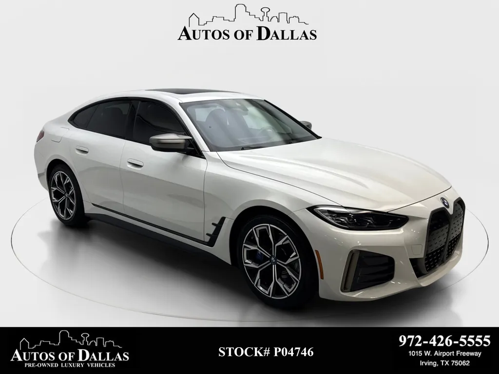 White 2023 BMW i4 M50 for sale in Irving, TX