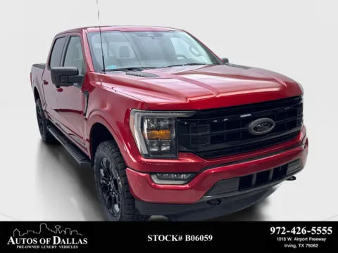 Red 2022 Ford F-150 XLT for sale in Irving, TX