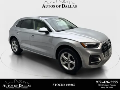 Silver 2023 Audi Q5 40 Premium for sale in Irving, TX