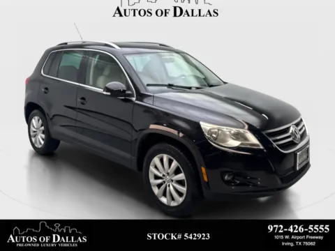 White 2011 Volkswagen Tiguan SE for sale in Irving, TX