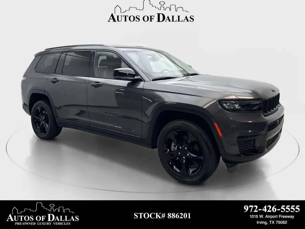 Gray 2023 Jeep Grand Cherokee L Altitude for sale in Irving, TX