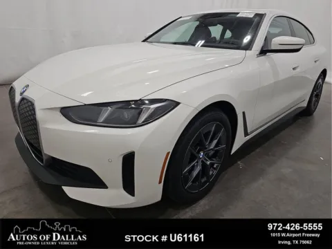 White 2025 BMW i4 eDrive40 for sale in Irving, TX