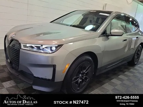 Gray 2024 BMW iX xDrive50 for sale in Irving, TX