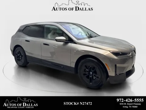 Gray 2024 BMW iX xDrive50 for sale in Irving, TX