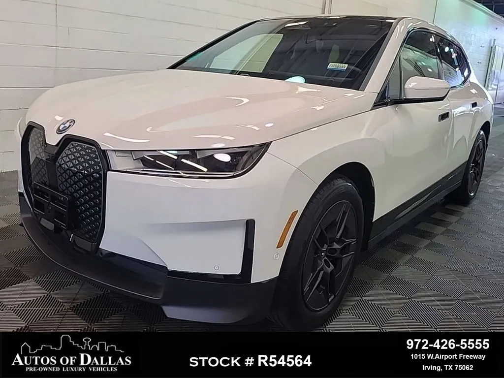 White 2024 BMW iX xDrive50 for sale in Irving, TX