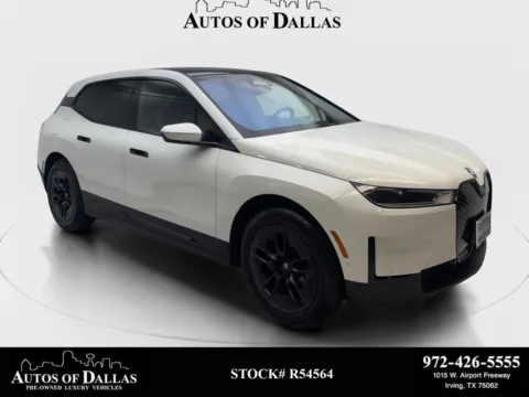 White 2024 BMW iX xDrive50 for sale in Irving, TX