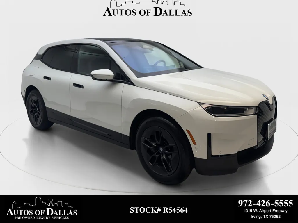 White 2024 BMW iX xDrive50 for sale in Irving, TX