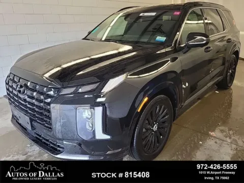 Photos of 2025 Hyundai Palisade Calligraphy Night Edition for sale in Irving, TX at Autos of Dallas - Irving