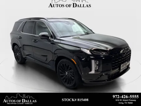 Black 2025 Hyundai Palisade Calligraphy Night Edition for sale in Irving, TX