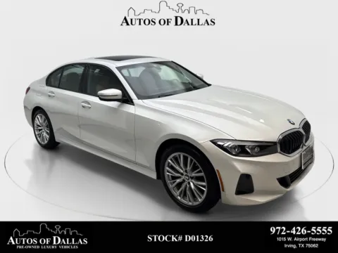 White 2023 BMW 3 Series 330i for sale in Irving, TX