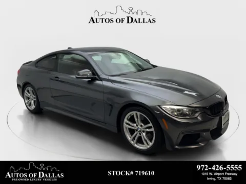 Gray 2014 BMW 4 Series 428i for sale in Irving, TX