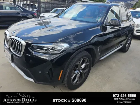 Black 2023 BMW X3 sDrive30i for sale in Irving, TX
