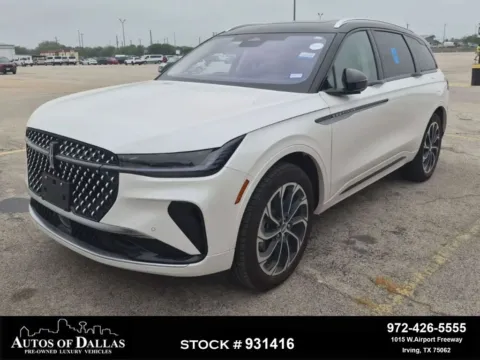 White 2025 Lincoln Nautilus Reserve for sale in Irving, TX