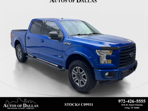 Blue 2017 Ford F-150 XLT for sale in Irving, TX