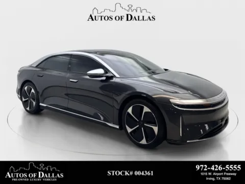 Gray 2023 Lucid Air Grand Touring for sale in Irving, TX