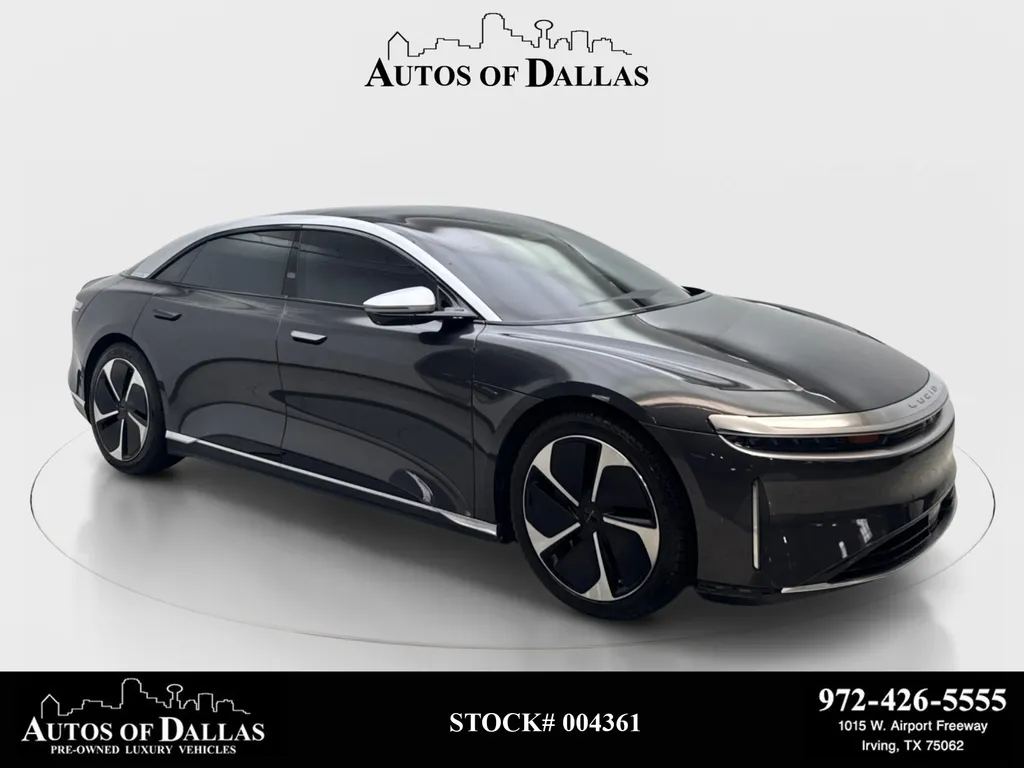 Gray 2023 Lucid Air Grand Touring for sale in Irving, TX