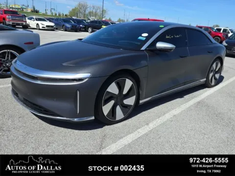 Gray 2022 Lucid Air Grand Touring for sale in Irving, TX