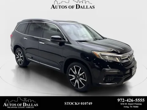 Beige 2019 Honda Pilot Touring for sale in Irving, TX