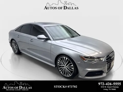Gray 2017 Audi A6 2.0T Premium for sale in Irving, TX