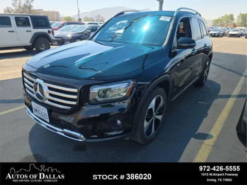 Black 2025 Mercedes-Benz GLB 250 for sale in Irving, TX