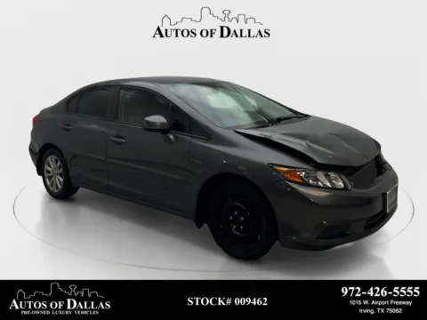 Unknown 2012 Honda Civic EX for sale in Irving, TX