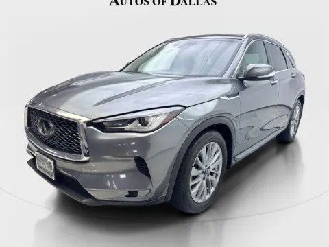 Photos of 2023 INFINITI QX50 LUXE for sale in Irving, TX at Autos of Dallas - Irving