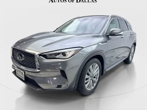 Photos of 2023 INFINITI QX50 LUXE for sale in Irving, TX at Autos of Dallas - Irving