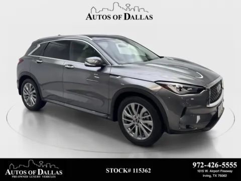 Gray 2023 INFINITI QX50 LUXE for sale in Irving, TX