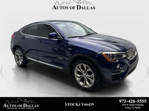 Blue 2018 BMW X4 xDrive28i for sale in Irving, TX