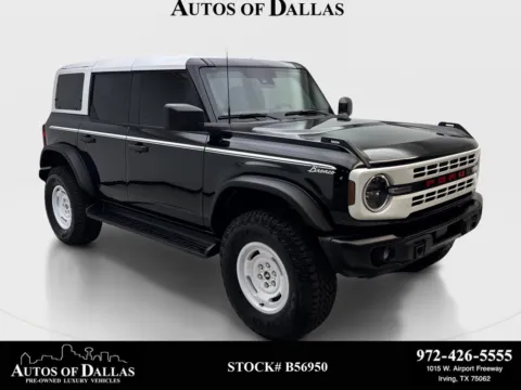 Black 2025 Ford Bronco Heritage Edition for sale in Irving, TX