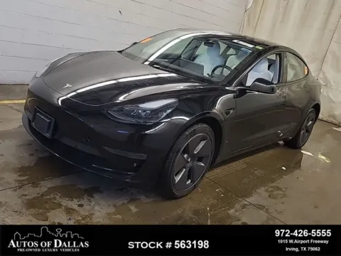 Black 2023 Tesla Model 3 for sale in Irving, TX