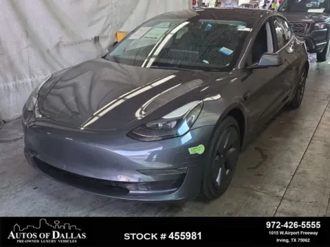 Blue 2023 Tesla Model 3 for sale in Irving, TX