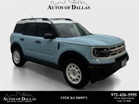 Blue 2023 Ford Bronco Sport Heritage for sale in Irving, TX