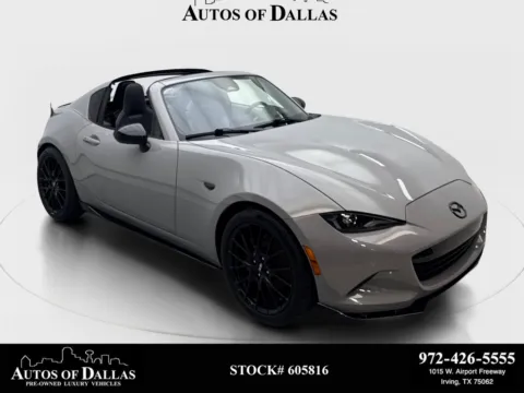 Gray 2024 Mazda MX-5 Miata RF Club for sale in Irving, TX