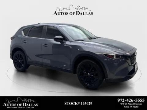 Gray 2023 Mazda CX-5 2.5 S Carbon Edition for sale in Irving, TX