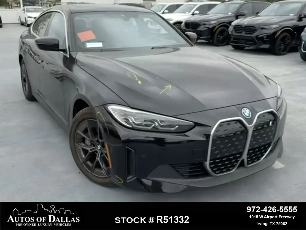Black 2024 BMW i4 eDrive35 for sale in Irving, TX