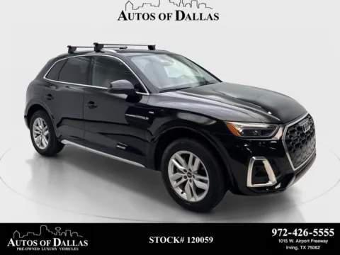 Black 2022 Audi Q5 45 S line Premium for sale in Irving, TX