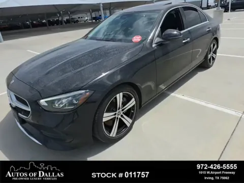 Black 2022 Mercedes-Benz C-Class C 300 for sale in Irving, TX