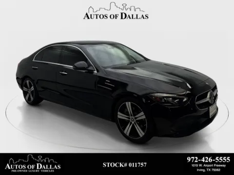 Black 2022 Mercedes-Benz C-Class C 300 for sale in Irving, TX
