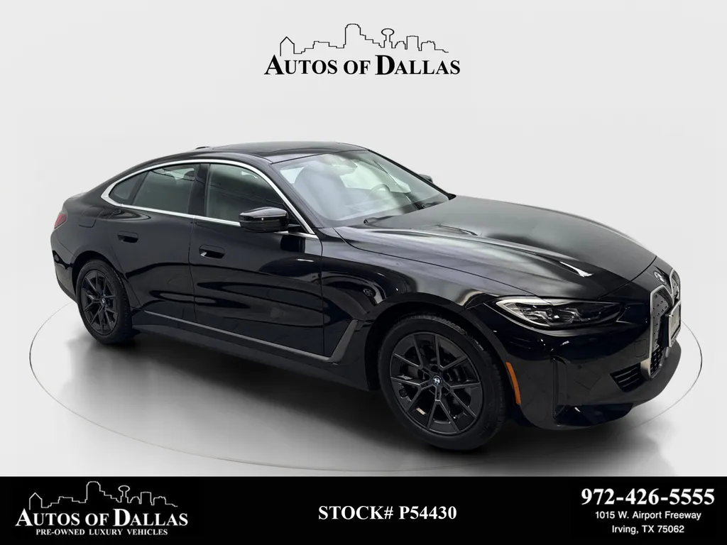 Black 2023 BMW i4 eDrive40 for sale in Irving, TX