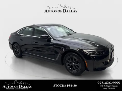 Black 2023 BMW i4 eDrive40 for sale in Irving, TX