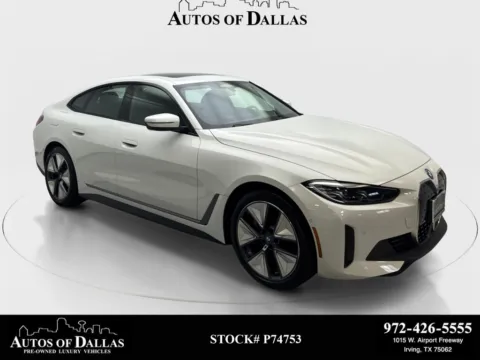 White 2023 BMW i4 eDrive35 for sale in Irving, TX