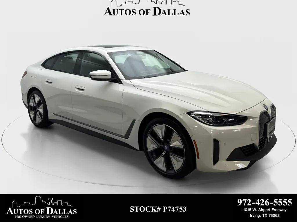White 2023 BMW i4 eDrive35 for sale in Irving, TX
