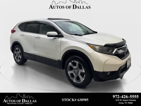 White 2017 Honda CR-V EX for sale in Irving, TX