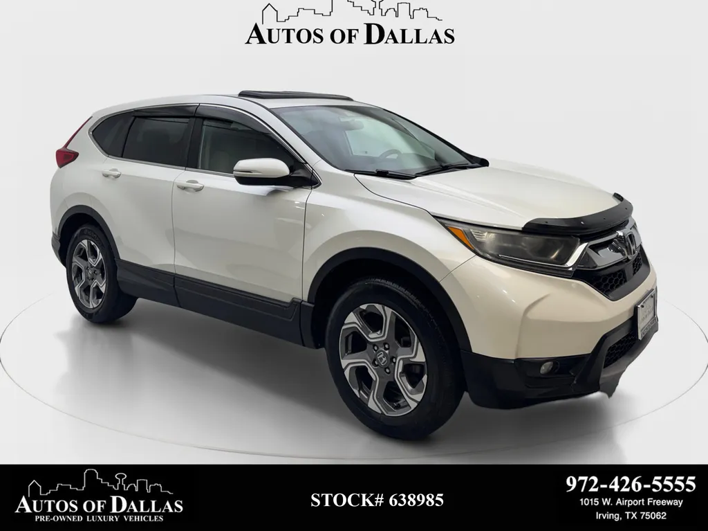 White 2017 Honda CR-V EX for sale in Irving, TX