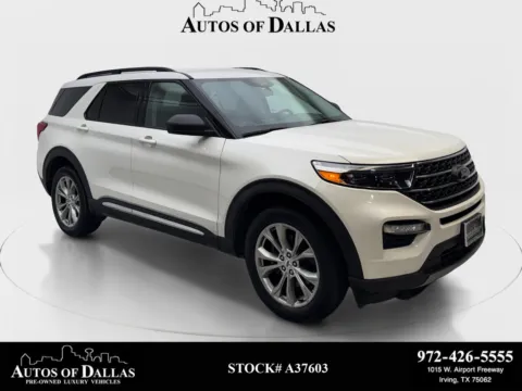 White 2022 Ford Explorer XLT for sale in Irving, TX