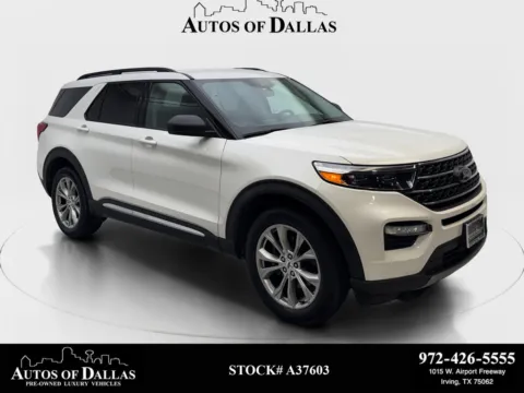 White 2022 Ford Explorer XLT for sale in Irving, TX