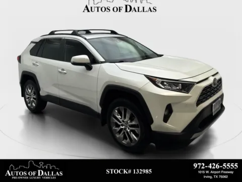 White 2021 Toyota RAV4 Limited for sale in Irving, TX